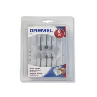 博世DREMEL琢美通用/木工铣刀/附件套装/高速钢钻头/清洁/抛光附件套装木工铣刀附件套装(6件)