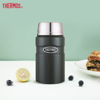 膳魔师(THERMOS)焖烧杯不锈钢保温饭盒焖烧罐 TCLF-720S-AGR深绿色 720ml