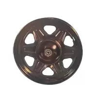 美瑞欧 电动三轮车前轮 电动三轮车钢圈轮毂(前轮黑)300-12/350-12轴承6201 (单位:个)