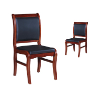 秦鑫(QINXIN)实木椅 标准办公椅