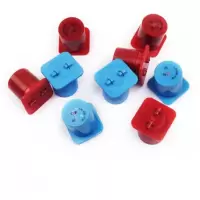 发烟帽 发烟帽 红蓝混合