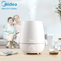 美的(Midea)4L加湿器SC-3K40 加湿器卧室 空气净化加湿器香薰机 大雾量婴儿办公室桌面家用雾化器 生日礼物