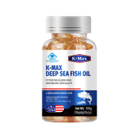 康麦斯 深海鱼油软胶囊100粒 调节血脂成人中老年人保健品原装进口易吞服epa非鱼肝油