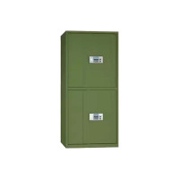 乙壬军绿色保密柜电子密码文件保险柜国保指纹锁分体资料档案矮柜通双节保密柜(电子锁)