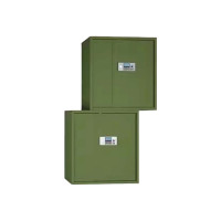 乙壬军绿色保密柜电子密码文件保险柜国保指纹锁分体资料档案矮柜分体双节保密柜(电子锁)