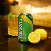 屈臣氏香草苏打水整箱330ml*12罐碳酸饮料气汽水泡水