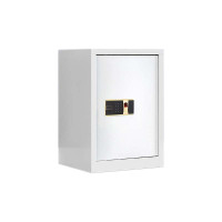 乙壬保密柜财务档案柜文件柜办公室资料储物柜保险柜电子密码国保锁单门白色--指纹密码锁