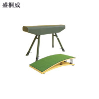 盛桐威木马踏板 体操田径训练用木马跳箱 铸铁木马+六簧踏板