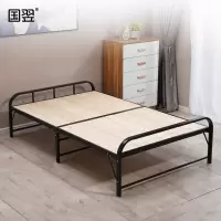 国翌 GY-ZDC-200906钢制床折叠床午睡床单人床金属床午休床 2000*900*680mm
