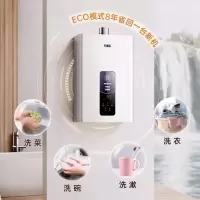 万家乐YP1/TP1燃气热水器12L家用 智能恒温强排 ECO节能变升 WIFI智控 多重防冻家用燃气热水器 液化气