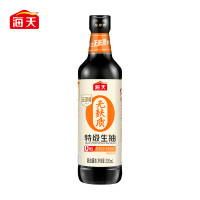 海天酱油 无麸质特级生抽0添加无蔗糖无小麦零添加家用凉拌炒菜调味品 无麸质生抽500mL