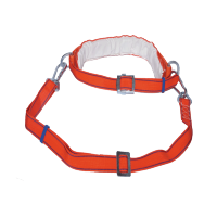 电工安全带爬杆加厚围杆式双保险两点式高空作业安全带