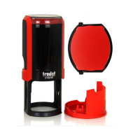 卓达 4642回墨印章专用印台 红色印章外壳