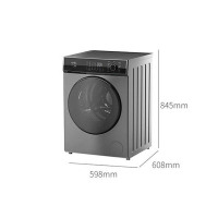 威力/WEILI 洗衣机 DWG-1022DH 滚筒 10kg 变频(节能) 上排水 1级 0401017402&&