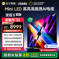 Vidda 发现X 2025款100英寸海信电视Mini LED高刷液晶4K电视机家用100V3N-X