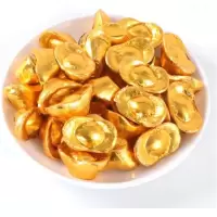 来伊份金元宝巧克力500g/袋(每袋约58个)