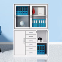 汇得立 办公柜资料柜储存柜宽中六文件柜 1180*390*1800mm