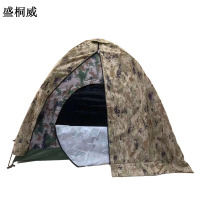 盛桐威冬夏两用单人双层帐篷 野营加厚防寒保暖 荒漠星空棉外罩2*2m