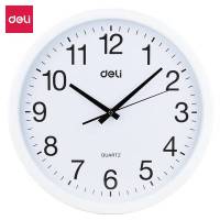 得力 9005 挂钟(白) (只)30cm(12寸)