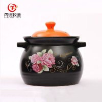 丹诗致远 耐高温瓦罐汤煲燃气陶瓷煲汤锅砂锅炖锅 4.8L