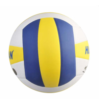 运动伙伴(MOTION PARTNER)亚超纤胶粘排球红白蓝黄白蓝 混色装排球/5#亚超纤胶粘/HB509