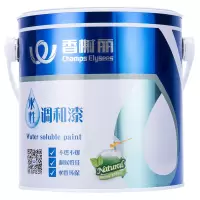 香榭丽 水性调和漆 工业品环保无异味醇酸防锈漆防腐漆木材铁栏杆船舶金属油漆底面通用 中黄 2kg(单位:桶)货期5天
