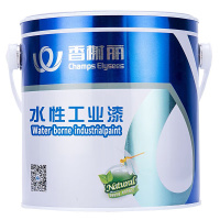 香榭丽 水性高光金属漆 防锈漆护栏钢结构车床配件农用器具工业设备设施防锈金属油漆 中黄 2kg(单位:桶)货期5天