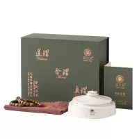 顾大局 羊脂玉天坛烟灰缸 lbe012