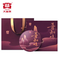 大益茶叶 普洱茶熟茶 2022年普知味熟茶礼盒/357g