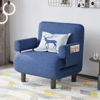 瑞翔 布艺折叠沙发床 两用 68CM 定制款 藏青色 单位:个