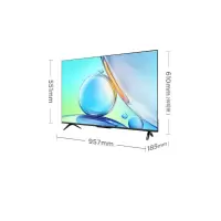 TCL 普通电视设备(电视机43S11 超高清(4k) 43 LED 有线+无线高清电视 黑色 0301000168&&