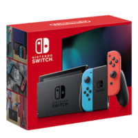 switch 续航版掌上游戏机+2个手柄