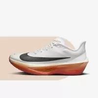 NIKE耐克Zoom Fly 6白黑橙 舒适百搭 基普乔格 男子公路专业跑步鞋