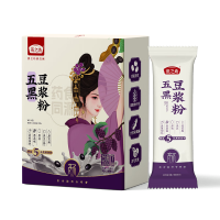 燕之坊五黑豆浆粉早餐高蛋白质高膳食纤维速溶豆浆粉210g2件