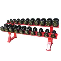 会军 高档橡胶哑铃7.5KG HJ-A056-7.5KG/支