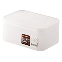 茶花收纳盒 化妆品口红面膜护肤品桌面小盒子带盖透明置物架 储物盒