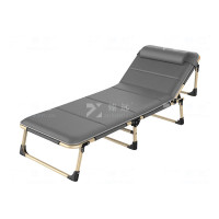 臻远ZY4073127折叠午休床躺椅办公室单人午睡床行军床折叠椅 四角68CM含透气垫