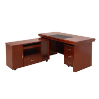 方解实(FANGJIESHI)L型班台办公桌 1600*800*760mm SN-039