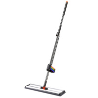 佳帮手拖把50cm免手洗平拖4块布灰橙JBS-PBTB-CHJ250-GOG4P