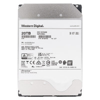 西部数据 企业级氦气硬盘 HC560 SATA 20TB CMR垂直7200转 512MB WUH722020BLE6L