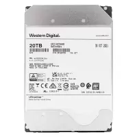 西部数据 企业级氦气硬盘 HC560 SATA 20TB CMR垂直7200转 512MB WUH722020BLE6L