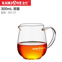 金灶(KAMJOVE) GO-21 耐热玻璃公道杯300ML 单位:个