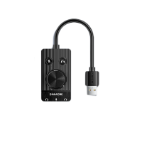 山泽/SAMZHE USB外接声卡 AC02 3.5mm 一个