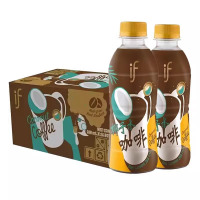 if椰子水咖啡268ml*12瓶椰青美式椰子水即饮提神咖啡饮料