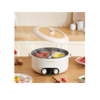 山水(SANSUI) 多功能鸳鸯火锅(双旋钮控温)SHG-3033 6L