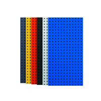 方孔洞洞板展示架工具挂板墙展示架90*45cm*1.5mm多色可选
