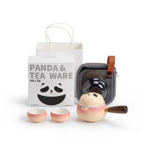 南山先生 熊猫侧把旅行茶具NSZH2632-S 567g