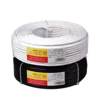起帆铜芯护套软线 100米 RVV3*4.0mm²