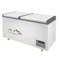 猛世 冰柜 BD/BC-698 双门 700L 无级 机械控温 白色 直冷 0401012445&&