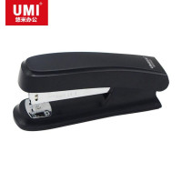 悠米 经济型普通订书机12# B03002D 黑 12盒/箱 (1箱装)